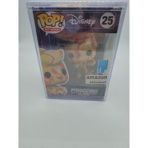 Disney‎ Funko Pinocchio Artist Series # 25 Amazon Exculsive *New* with Hardcover